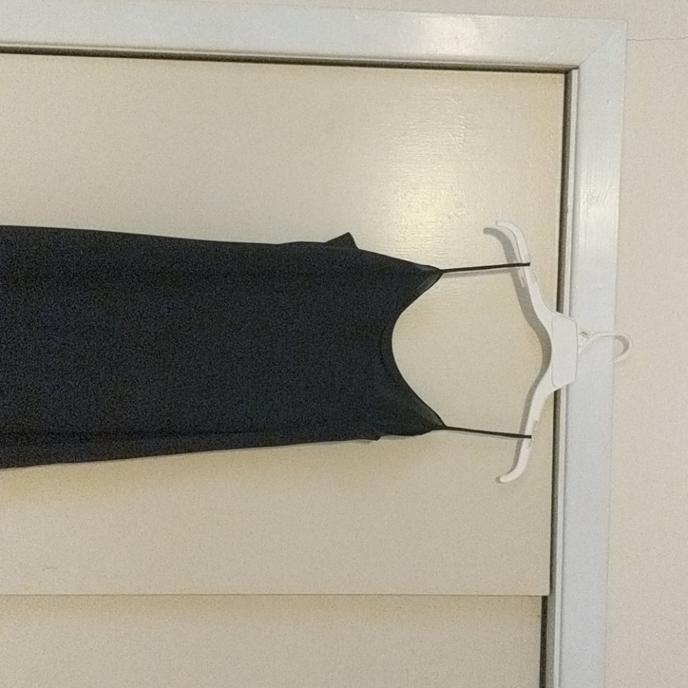 Little black dress.